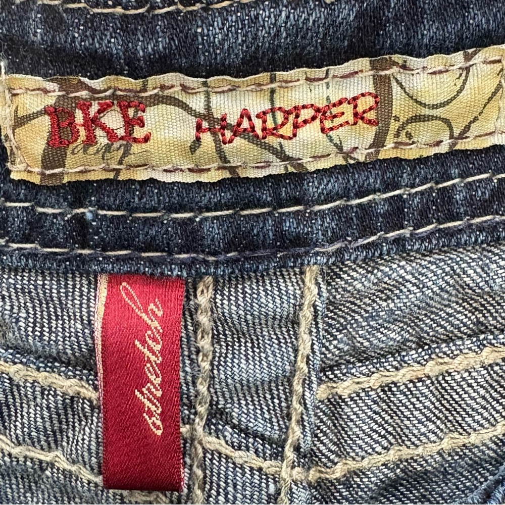 BKE Denim Jeans Harper Stretch Straight Leg Dark Wash Size 29 - Picture 3 of 12